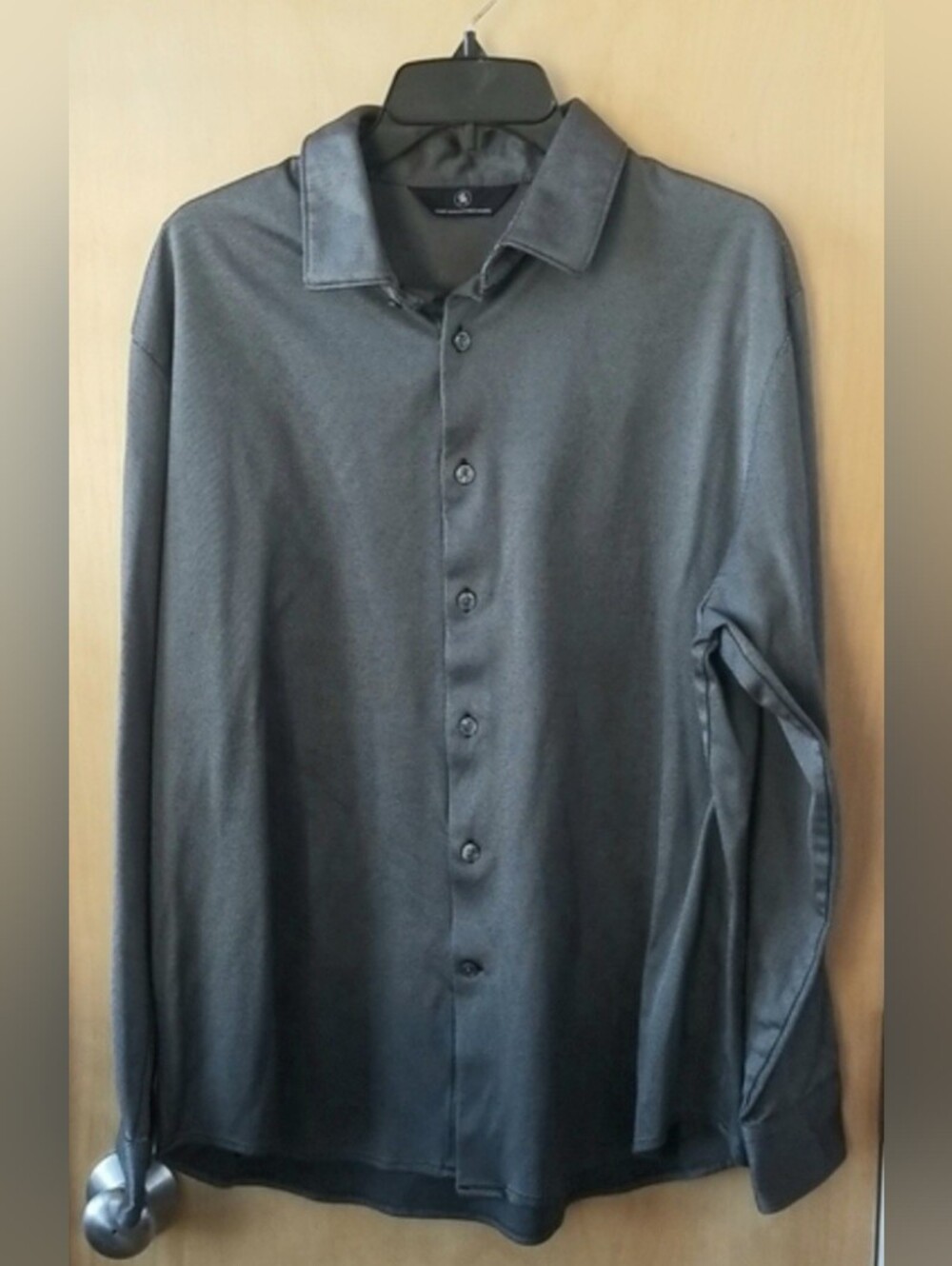 Men's Hart Schaffner Marx XL Long Sleeve Button Down Shirt 🔥 SHARP! Collar Golf